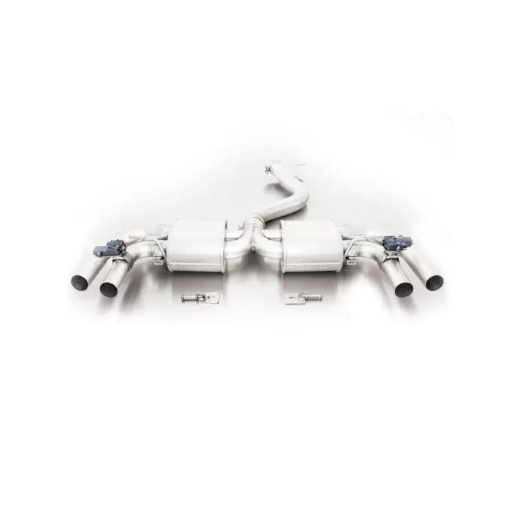 Remus Auspuffanlage Audi RS3 8V Limousine/Sportback - Endrohr-Variante: Endrohr-Set li/re je 1 Carbon-Endrohr 175x108