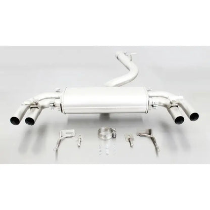 Remus Auspuffanlage Audi S3 8V Sportback - Endrohr-Variante: Endrohr-Set li/re je 2 Endrohre ø 90 mm - verchromt