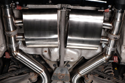 Hurricane 3,5" Abgasanlage für BMW E92 E93 335i N54