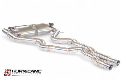 Hurricane 3,5" Abgasanlage für BMW E92 E93 335i N54