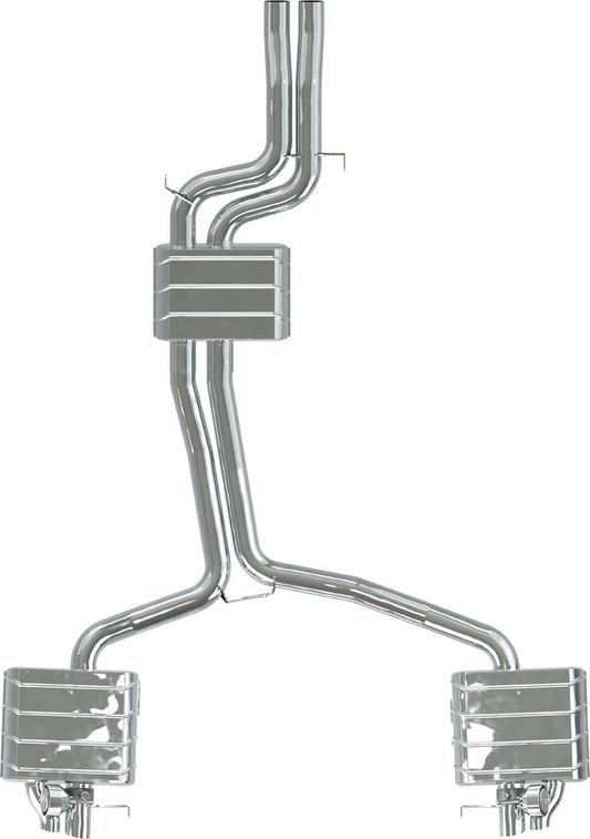 Capristo Sportauspuff Audi RS5 8T + Facelift mit CH-Gutachten