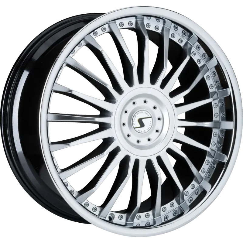 SCHMIDT | Design: CC-Line 1-pc | Gr?sse: 9.5x22 | ET: 10-50 | Lochkreis: 6x114.3-139.7 | Farbe: high gloss silver inox