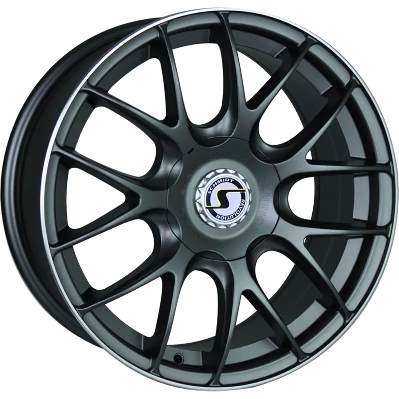 SCHMIDT | Design: Gambit 18 | Gr?sse: 8.0x18 | ET: 15-45 | Lochkreis: 4x98-114.3 | Farbe: titan matt edge polished
