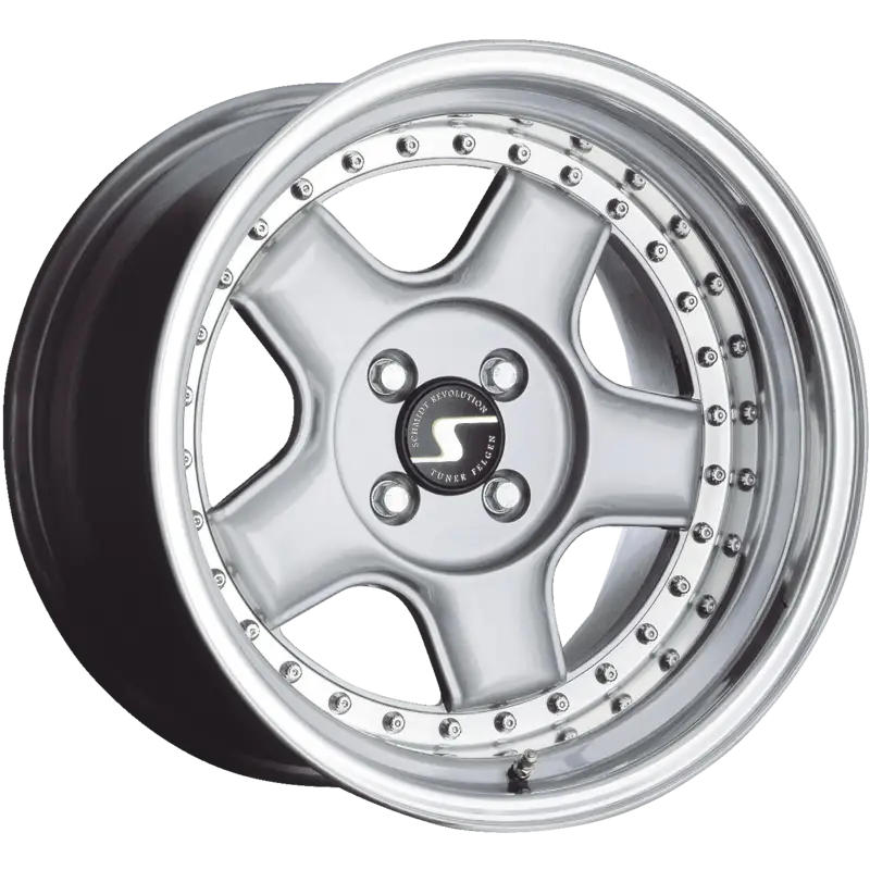 SCHMIDT | Design: Modern-Line 3-pc | Gr?sse: 10.0x17 | ET: -4,21,34 | Lochkreis: 4x98-114.3 | Farbe: high gloss silver