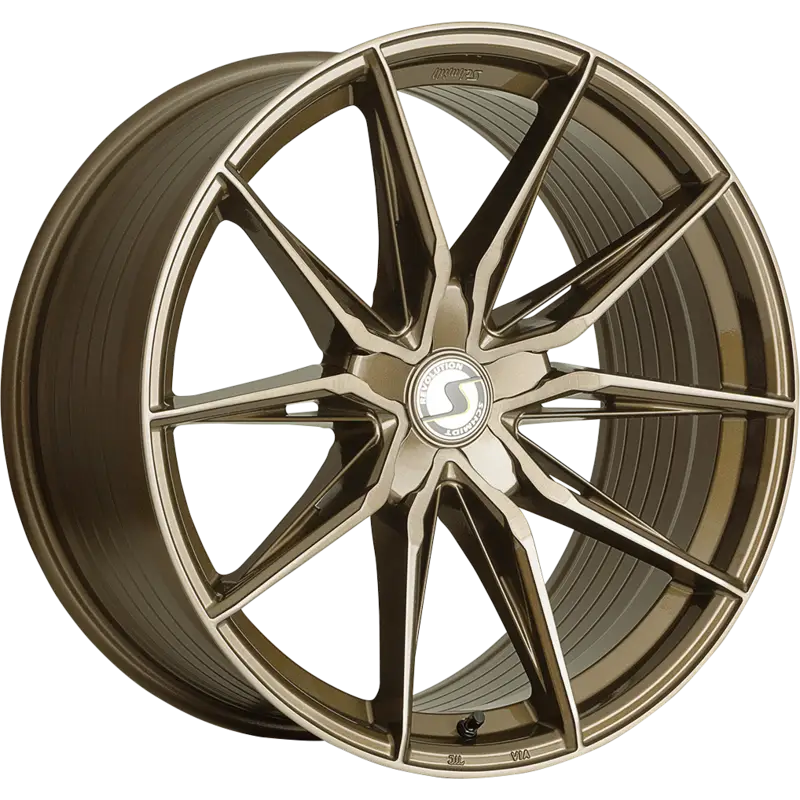 SCHMIDT | Design: TwentyOne | Gr?sse: 9.5x20 | ET: 32-55 | Lochkreis: 5x108-130 | Farbe: gloss bronze face brushed