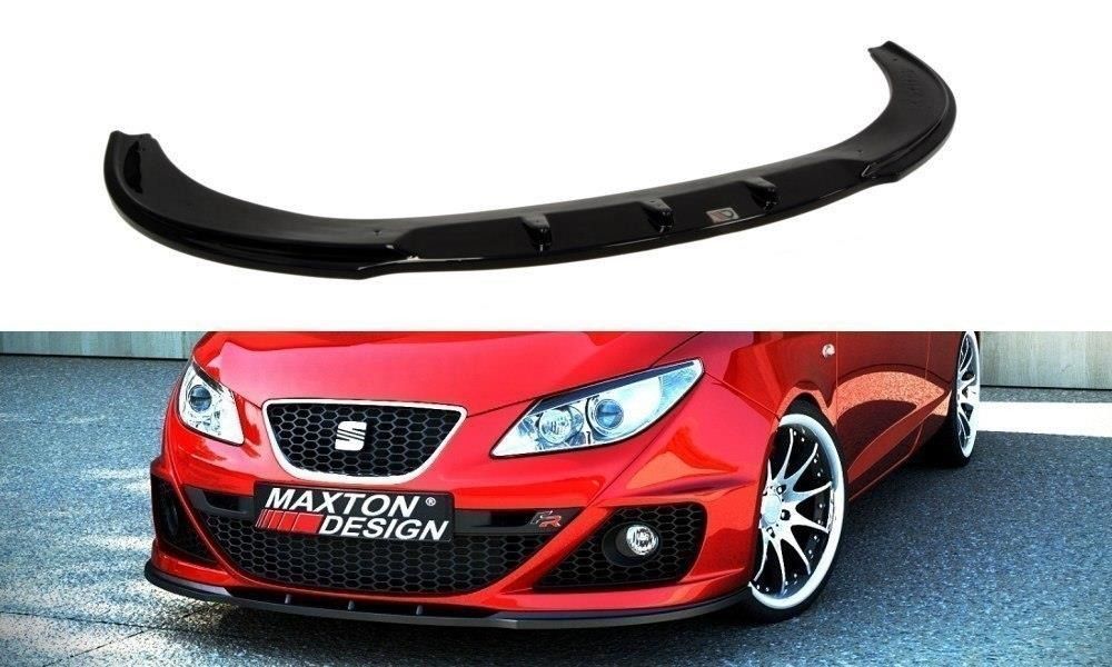 Maxton Design Frontlippe für Seat Ibiza MK4 FR Vorfacelift Carbon Look