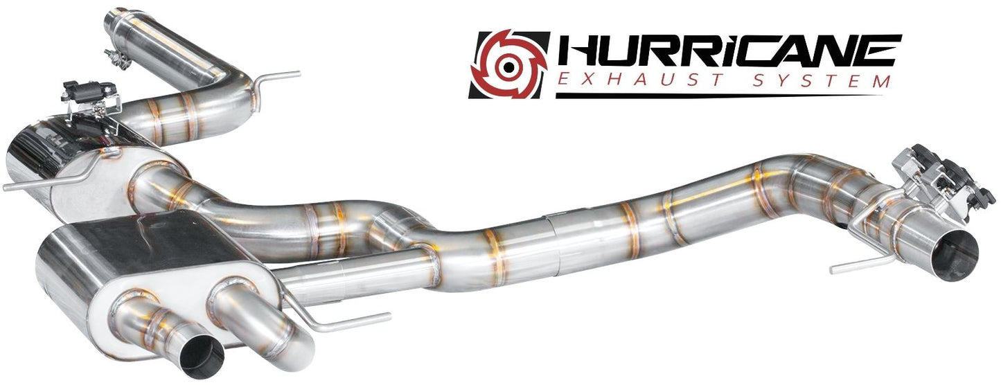 Hurricane 3,5" Abgasanlage für Skoda Octavia RS Final Edition OPF 5E V3
