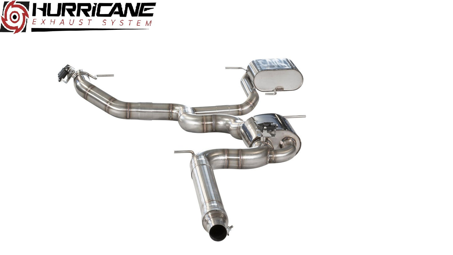 Hurricane 3,5" Abgasanlage für Seat Leon Cupra ST 290 FWD OPF 5F V3 FL