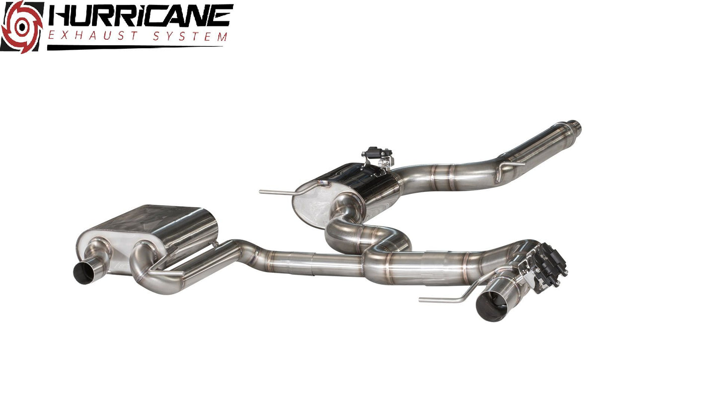 Hurricane 3,5" Abgasanlage für Seat Leon Cupra ST 300 FWD 5F V2