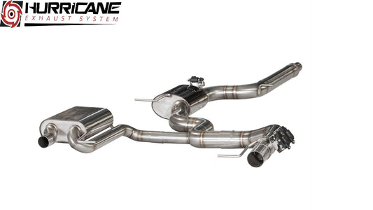 Hurricane 3,5" Abgasanlage für Seat Leon Cupra ST 265 FWD 5F V3