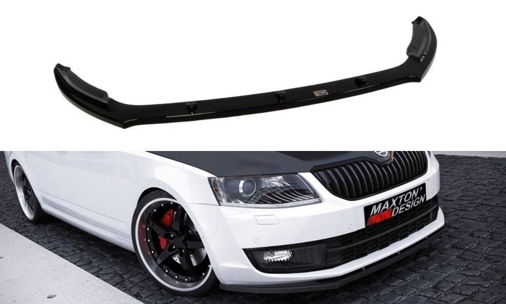 Maxton Design Frontlippe für Skoda Octavia MK3 Carbon Look