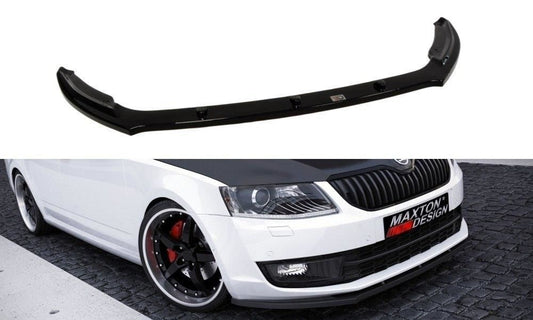 Maxton Design Frontlippe für Skoda Octavia MK3 Carbon Look