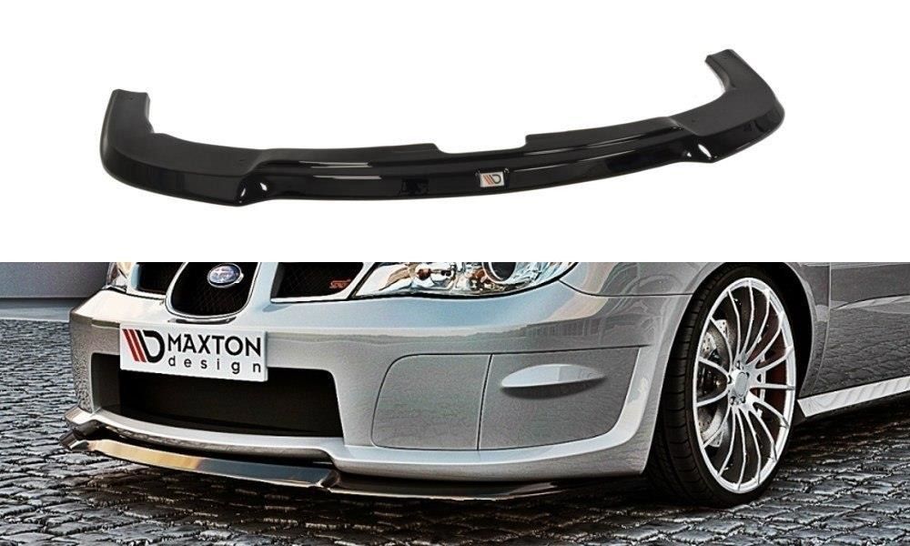 Maxton Design Frontlippe für Subaru Impreza MK2|GD WRX|STI schwarz hochglanz