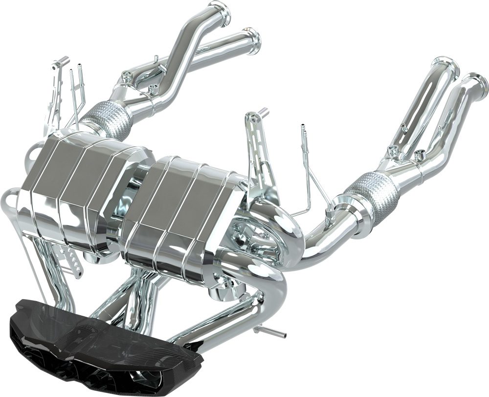 Capristo Sportauspuff Lamborghini Aventador LP700 mit CH-Gutachten