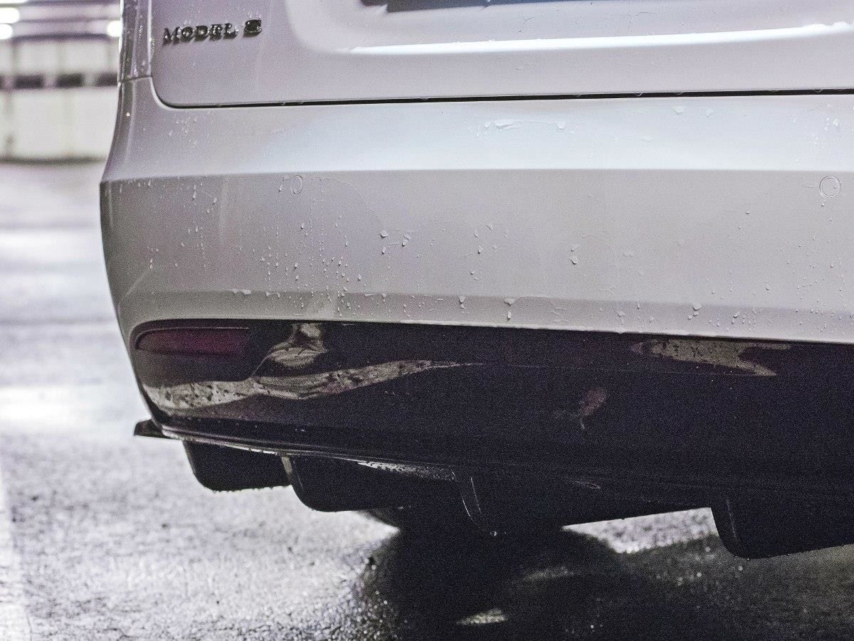 Maxton Design Diffusor für Tesla Model S Facelift Carbon Look