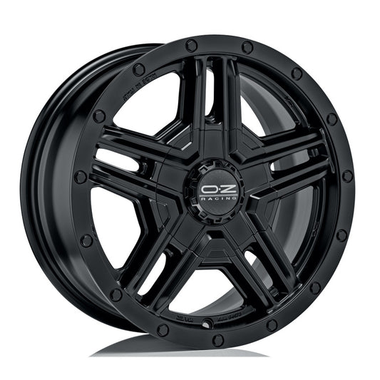 OZ | RALLY ADVENTURE | 8x17 | 5x127 | ET37 | MATT BLACK + RIVETS | W01C5305353