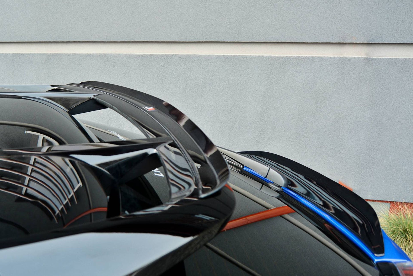 Maxton Design Spoiler für Toyota C-HR schwarz strukturiert