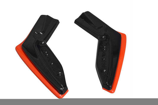 Maxton Design Diffusor-Erweiterungen für Toyota GT86 Facelift Carbon Look