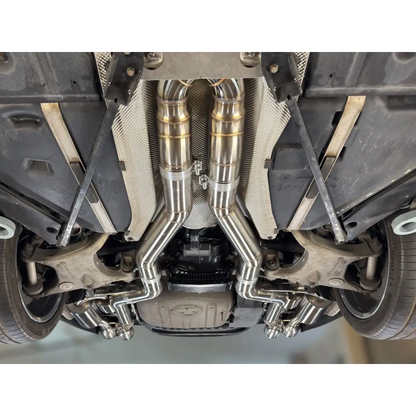 VORBESTELLUNG! Hurricane 3,5’’ Abgasanlage für BMW M6 E63 - Abgasanlagen / Downpipes