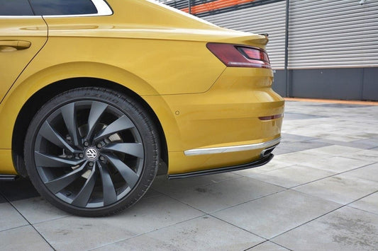 Maxton Design Diffusor-Erweiterungen für Volkswagen Arteon Carbon Look