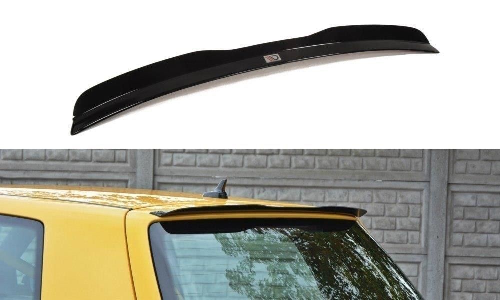 Maxton Design Spoiler für Volkswagen Golf MK4|Golf 4 schwarz strukturiert