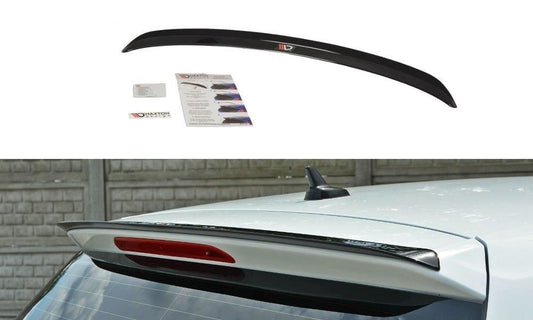Maxton Design Spoiler für Volkswagen Golf MK7|Golf 7 Serie schwarz hochglanz