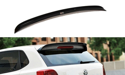 Maxton Design Spoiler für Volkswagen Polo 6C GTI Facelift Carbon Look