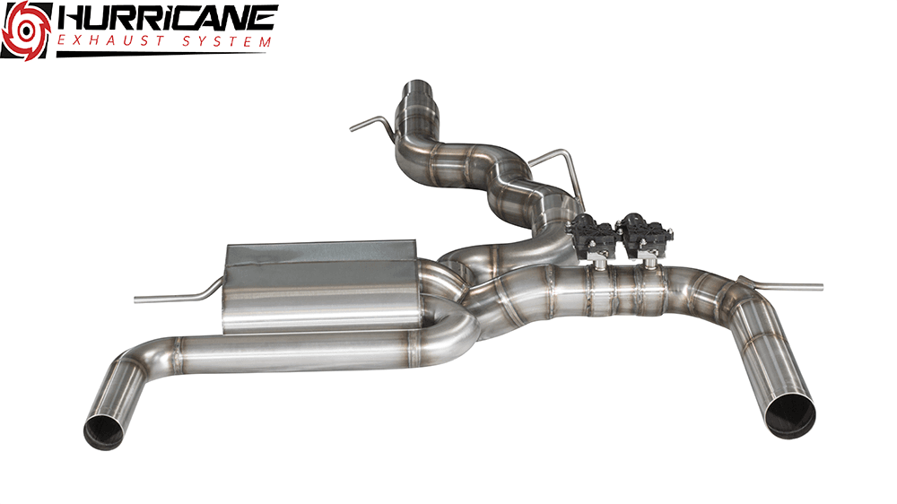 Hurricane 3,5" Abgasanlage für VW Golf 7.5 R OPF V2