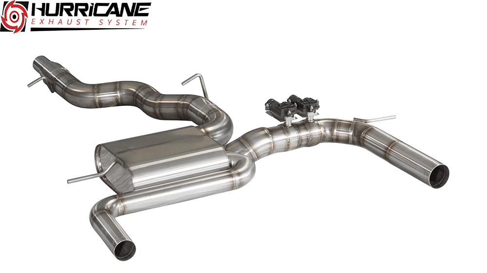 Hurricane 3,5" Abgasanlage für VW Golf 7.5 R OPF V2