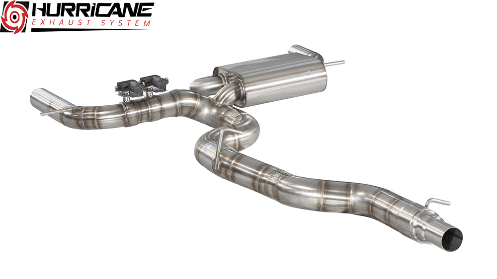 Hurricane 3,5" Abgasanlage für VW Golf 7.5 R OPF V2