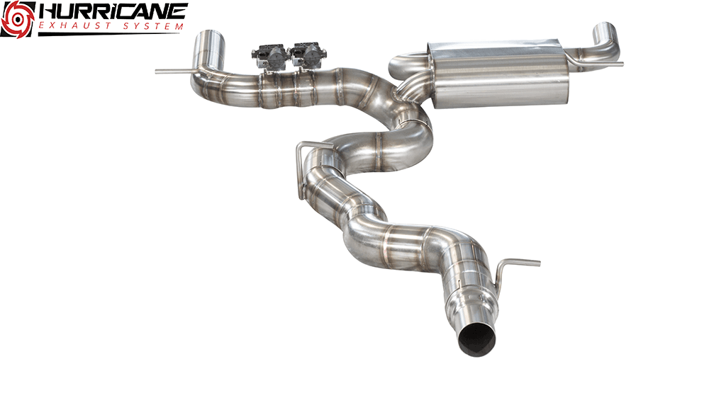 Hurricane 3,5" Abgasanlage für VW Golf 7.5 R OPF V2