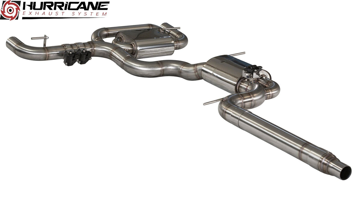 Hurricane 3,5" Abgasanlage für VW Golf GTI 7.5 Performance FL OPF V3