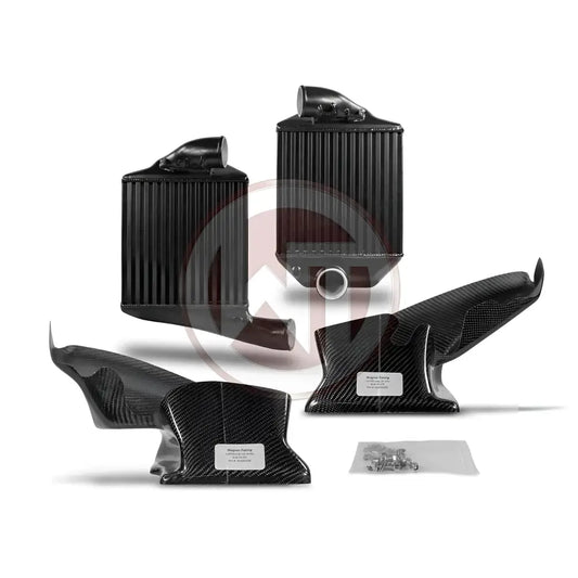WAGNER TUNING - Comp. Gen.2 Ladeluftkühler Kit Audi S4 B5 A6 2,7T - ohne Carbonluftführungen - Ladeluftkühler