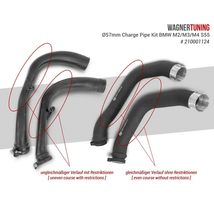 WAGNER TUNING - Ø57mm Charge Pipe Kit BMW M2/M3/M4 S55