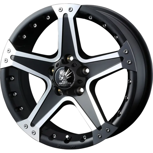 WEDS ADVENTURE | Design: Mud Vance 01 C | Lochkreis: 5x139.7 | Farbe: matt black face matt polished