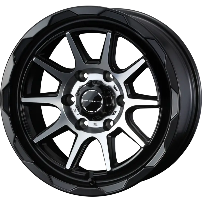 WEDS ADVENTURE | Design: Mud Vance 06 D | Lochkreis: 6x139.7 | Farbe: matt black face matt polished