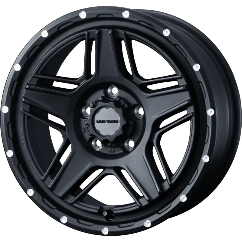 WEDS ADVENTURE | Design: Mud Vance 07 B | Lochkreis: 5x114.3 | Farbe: matt black