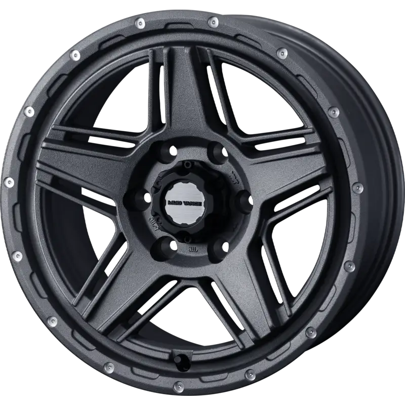 WEDS ADVENTURE | Design: Mud Vance 07 D | Lochkreis: 6x139.7 | Farbe: flint grey