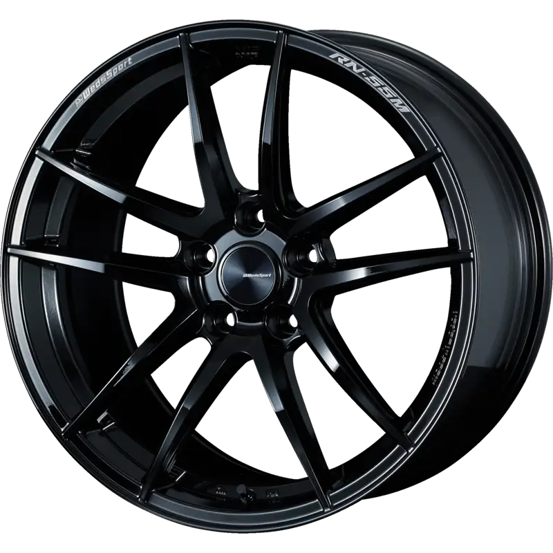 WEDS SPORT | Design: RN-55M | Grösse: 9.0x18 | ET: 35 | Lochkreis: 5x114.3 | Farbe: gloss black