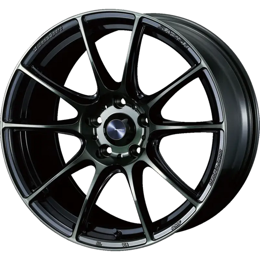 WEDS SPORT | Design: SA-25R | Gr?sse: 8.5x18 | ET: 45 | Lochkreis: 5x100 | Farbe: worth black clear