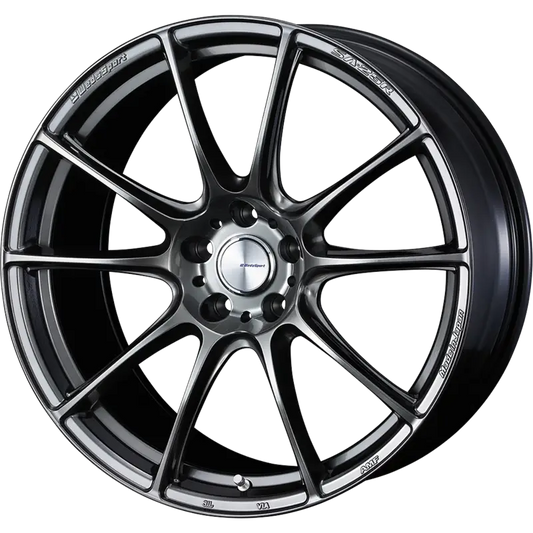 WEDS SPORT | Design: SA-25R | Gr?sse: 8.5x18 | ET: 45 | Lochkreis: 5x100 | Farbe: platinum silver black