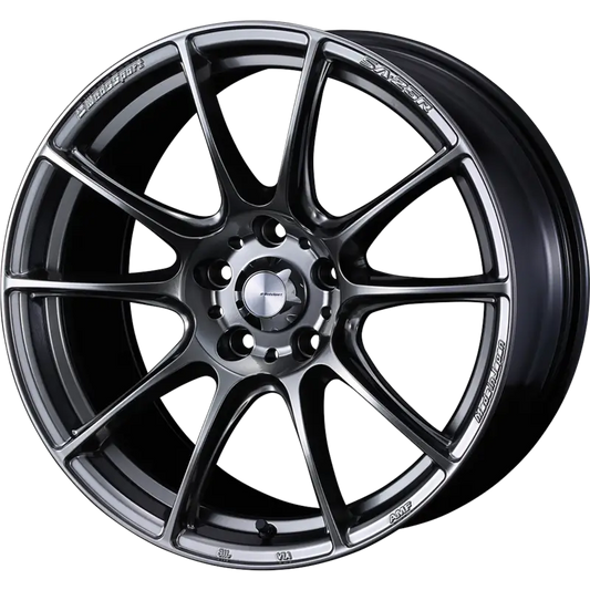 WEDS SPORT | Design: SA-25R | Gr?sse: 8.5x19 | ET: 45 | Lochkreis: 5x114.3 | Farbe: platinum silver black