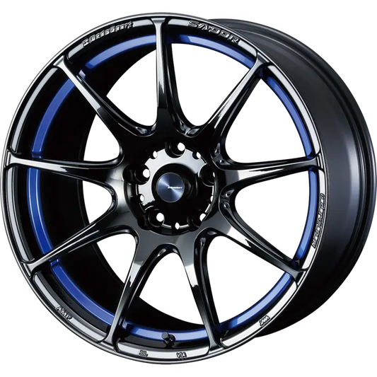 WEDS SPORT | Design: SA-99R | Grösse: 6.5x17 | ET: 50 | Lochkreis: 4x100 | Farbe: blue light chrome II