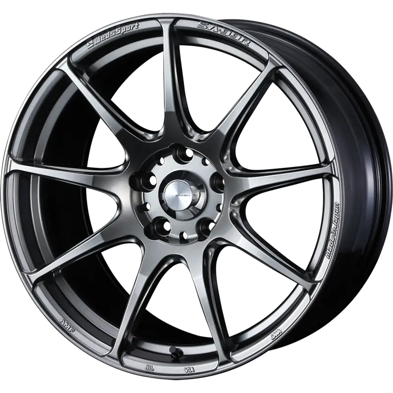 WEDS SPORT | Design: SA-99R | Grösse: 7.5x18 | ET: 35 | Lochkreis: 5x114.3 | Farbe: platinum silver black