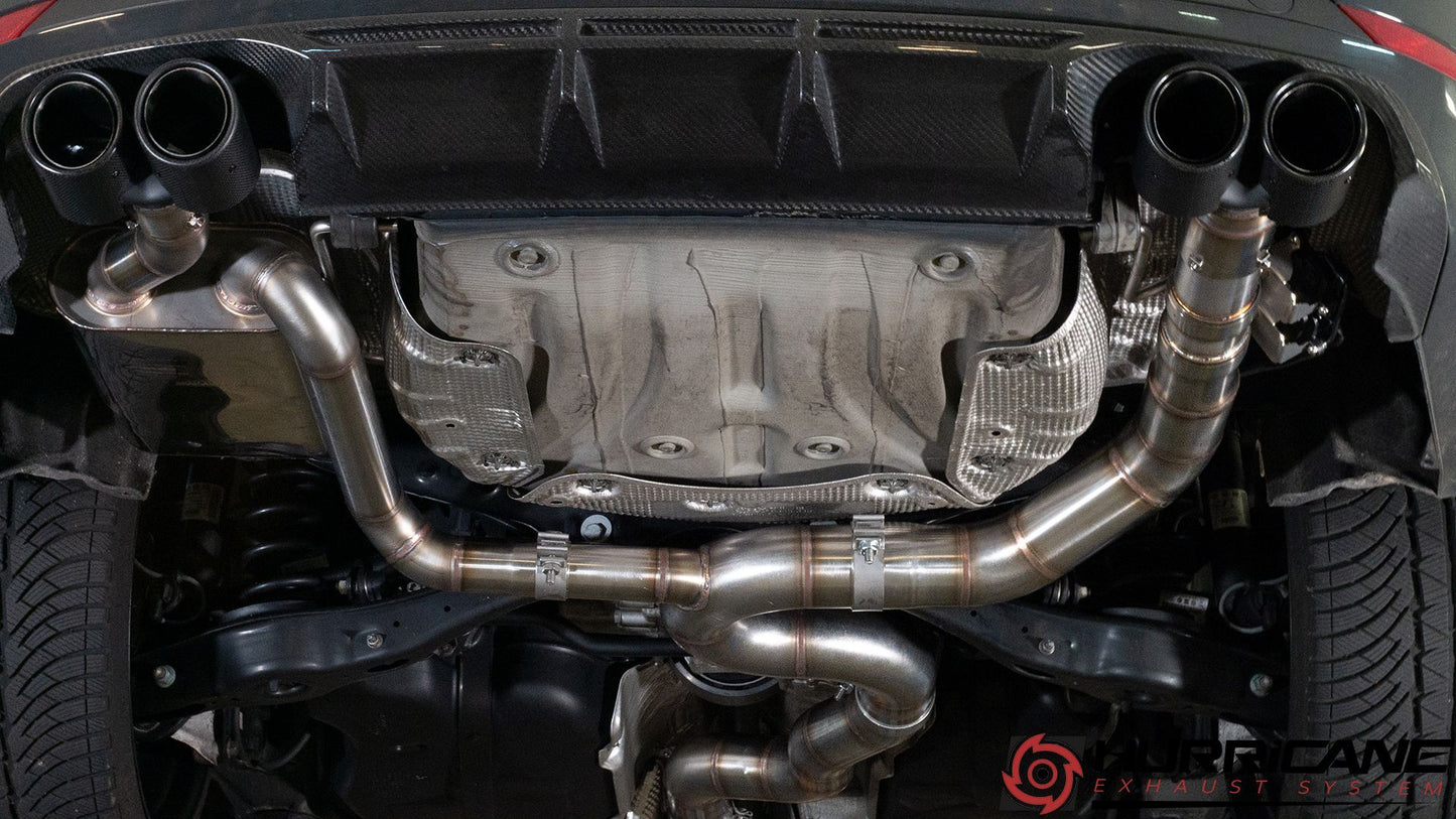 Hurricane Exhaust - Seat Leon Cupra R ST 300 AWD 5F - V2