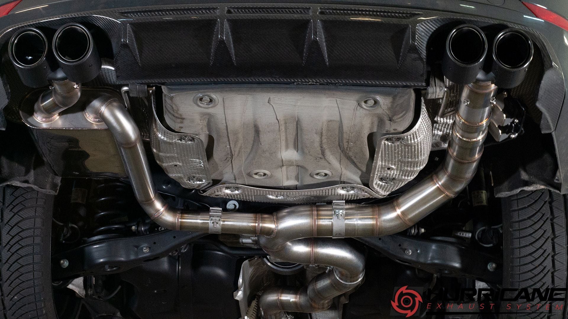 Hurricane Exhaust - Seat Leon Cupra R ST 300 AWD 5F - V2