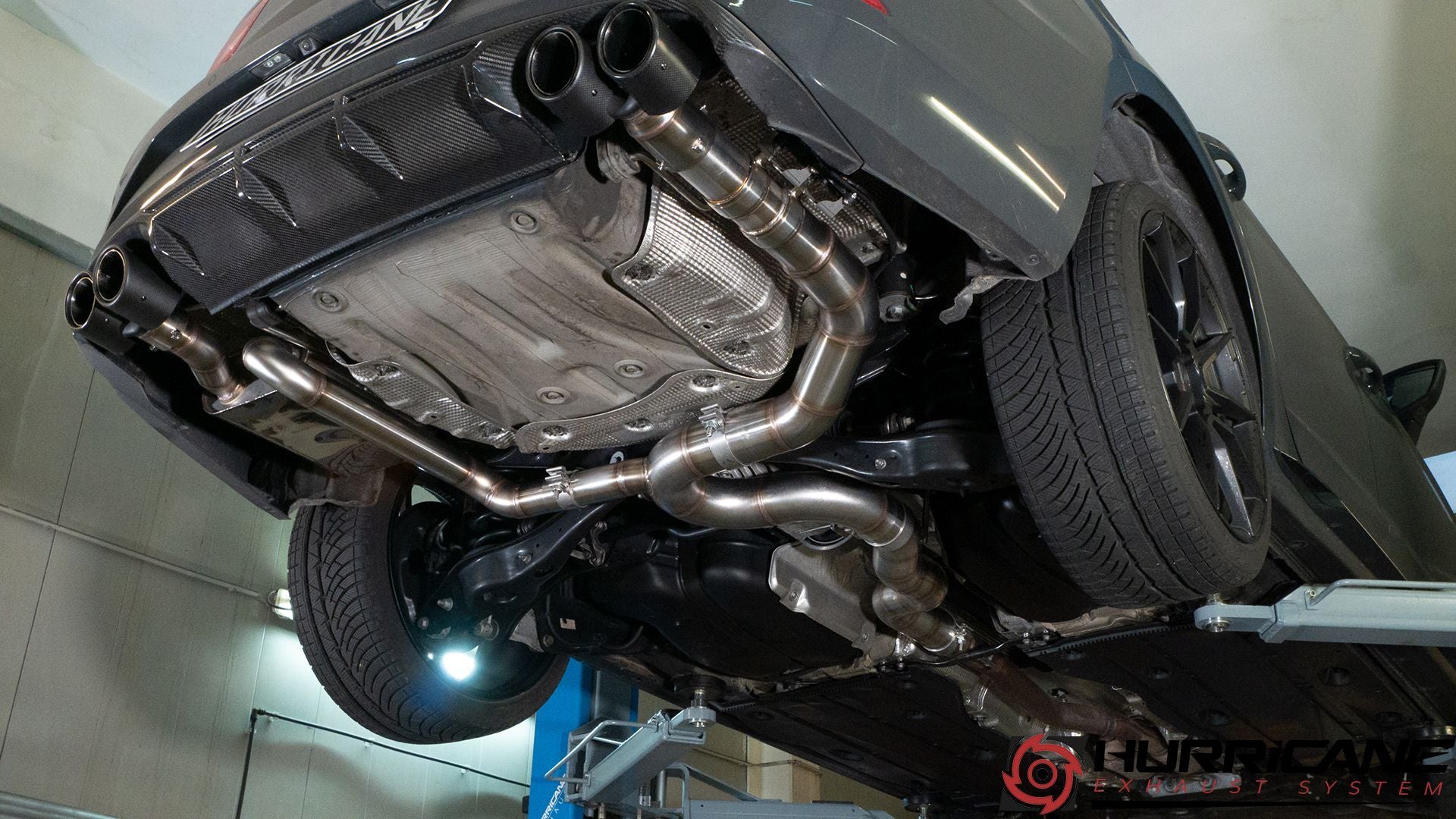 Hurricane Exhaust - Seat Leon Cupra R ST 300 AWD 5F - V2