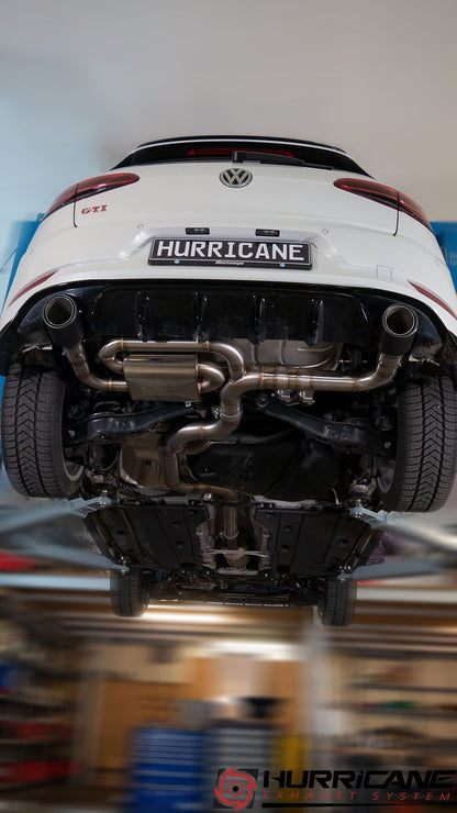 Hurricane Exhaust - VW Golf GTI 7.5 TCR OPF - V2