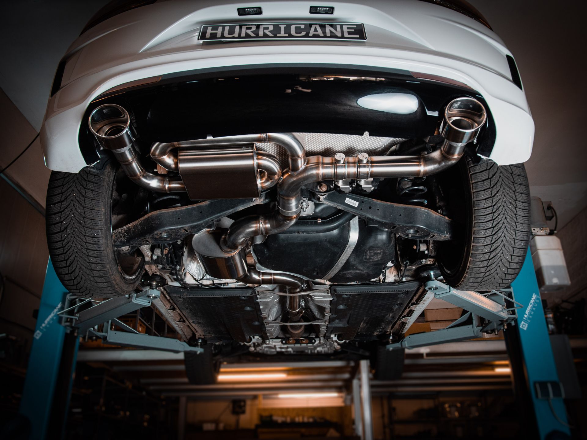 Hurricane Exhaust - (VW Scirocco III / R 2.0 TSI) / (VW Scirocco III 2.0 TSI 180-220ps) - V3