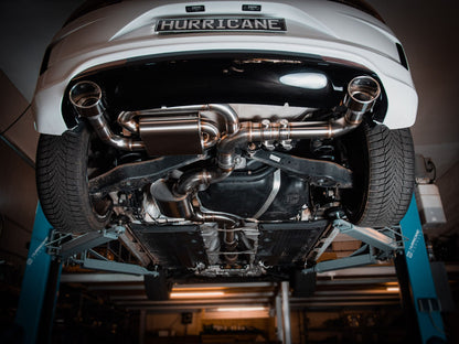 Hurricane Exhaust - (VW Scirocco III / R 2.0 TSI) / (VW Scirocco III 2.0 TSI 180-220ps) - V3